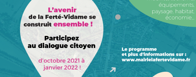 Concertation et étude de revitalisation de La Ferté-Vidame 2021/2022 – phase N°2